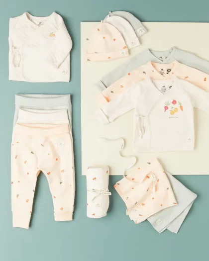 Cotton pajamas, 3 pieces