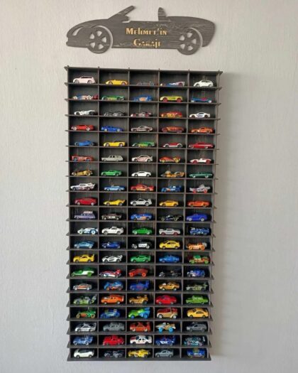100 Black Car Shelf- Vertical