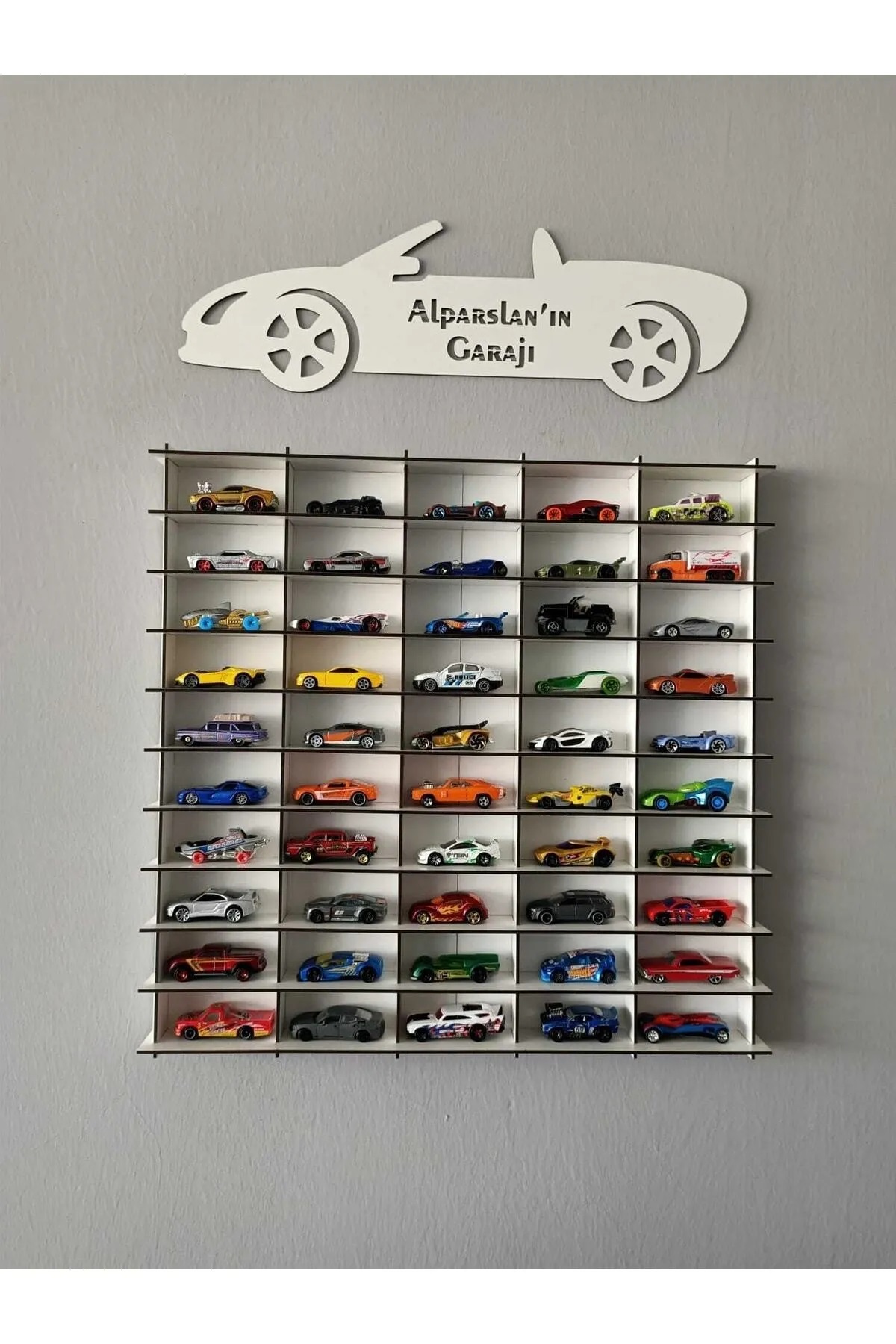 50 White Car Shelf