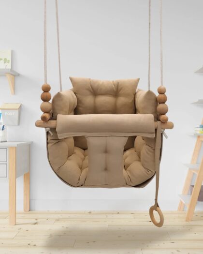 Beige Puffy Swing