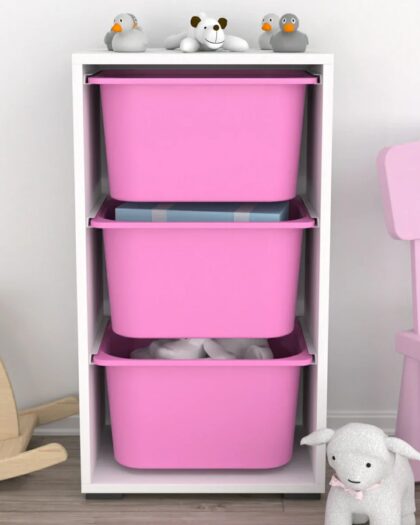 3 Deep Basket Toy organizer