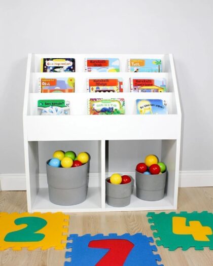 Baby - Children's Room Montessori 3-Stage Bookcase