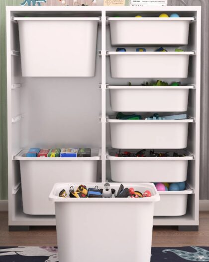 Carla 9 Basket Multi-Purpose Toy Cabinet