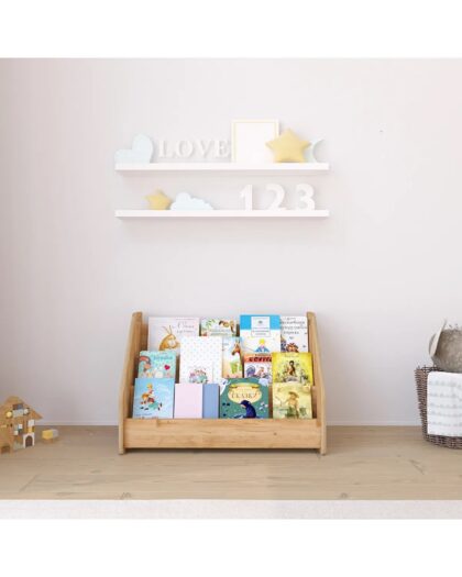Minera Anka Montessori Wooden Floor Bookcase