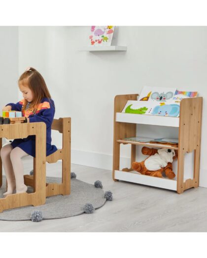 4-6 Years Montessori Toy Collection Bookshelf Unit
