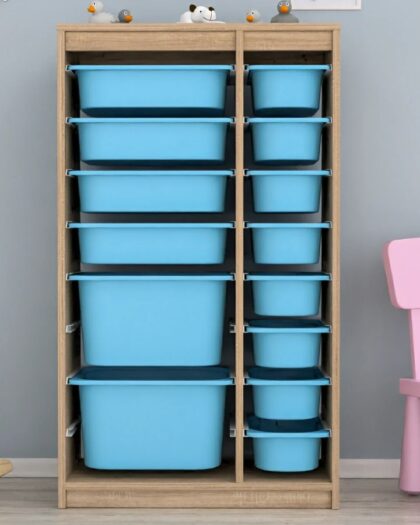 14 Basket Multi-Purpose Toy Cabinet