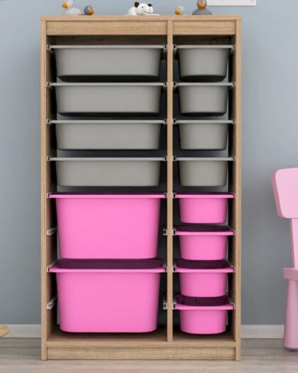 14 Basket Multi-Purpose Toy Cabinet