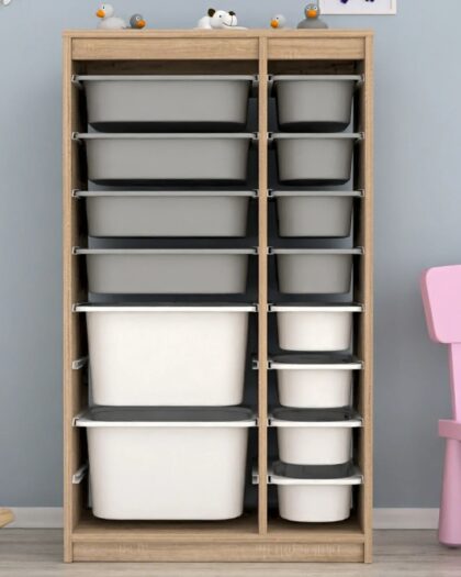 14 Basket Multi-Purpose Toy Cabinet