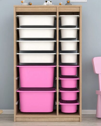 14 Basket Multi-Purpose Toy Cabinet