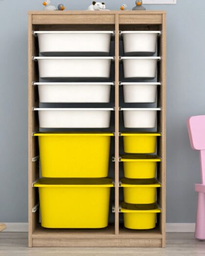 14 Basket Multi-Purpose Toy Cabinet