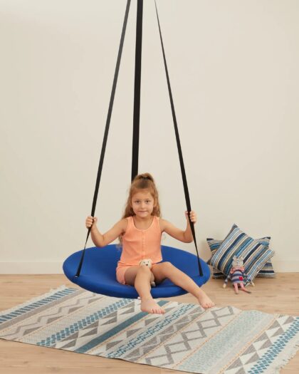 Tadelle Swing Large Ceiling Hanging  Swing- Navy blue