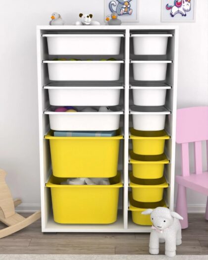 14 Basket Multi-Purpose Toy Cabinet