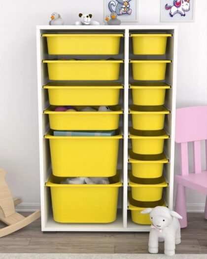 14 Basket Multi-Purpose Toy Cabinet