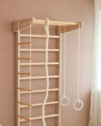 Climbing Wall with Rope 200*75cm