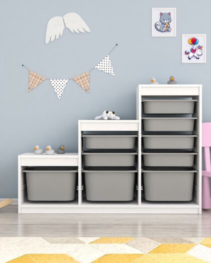9 baskets toy organizer