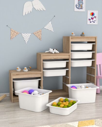9 baskets toy organizer