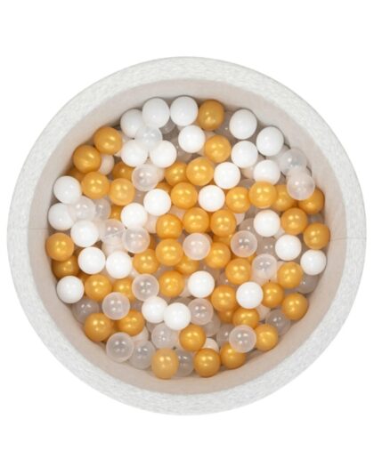 85x30 cm  White Sponge Ball Pool 