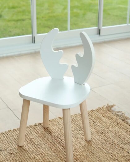 White Deer Chair