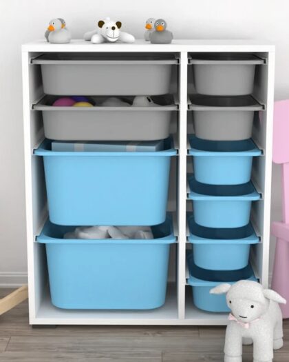 10 Basket Multi-Purpose Toy Cabinet