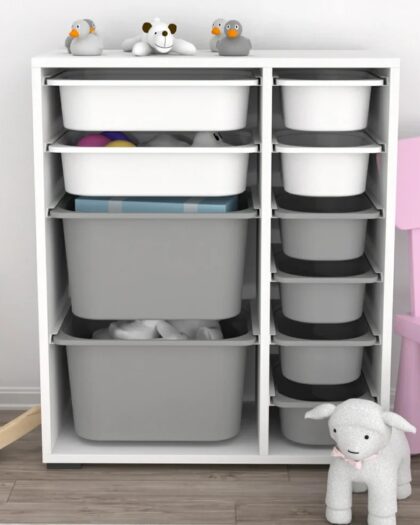 10 Basket Multi-Purpose Toy Cabinet