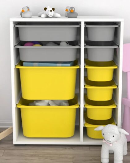 10 Basket Multi-Purpose Toy Cabinet
