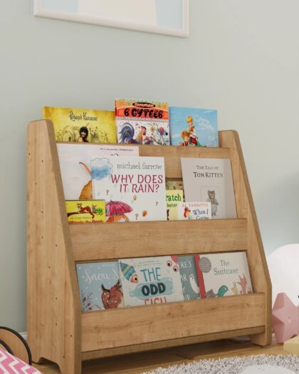 Montessori Children's Bookcase - Sapphire Oak